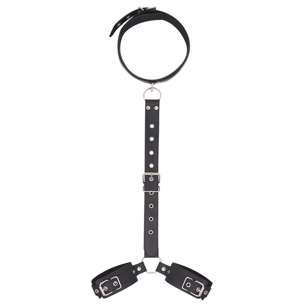 leather bondage set