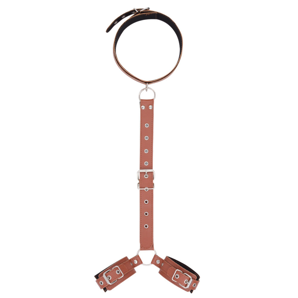 leather bondage set