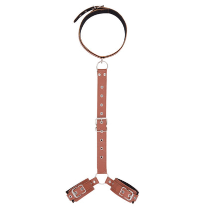 leather bondage set