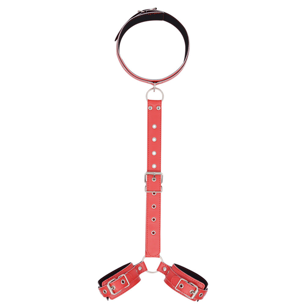 leather bondage set