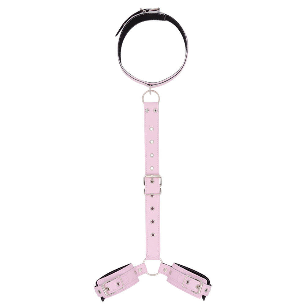 leather bondage set