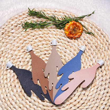 Leather bookmark