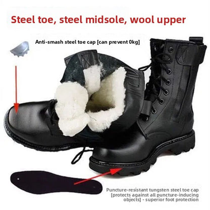 Leather Boots Hiking Shoes