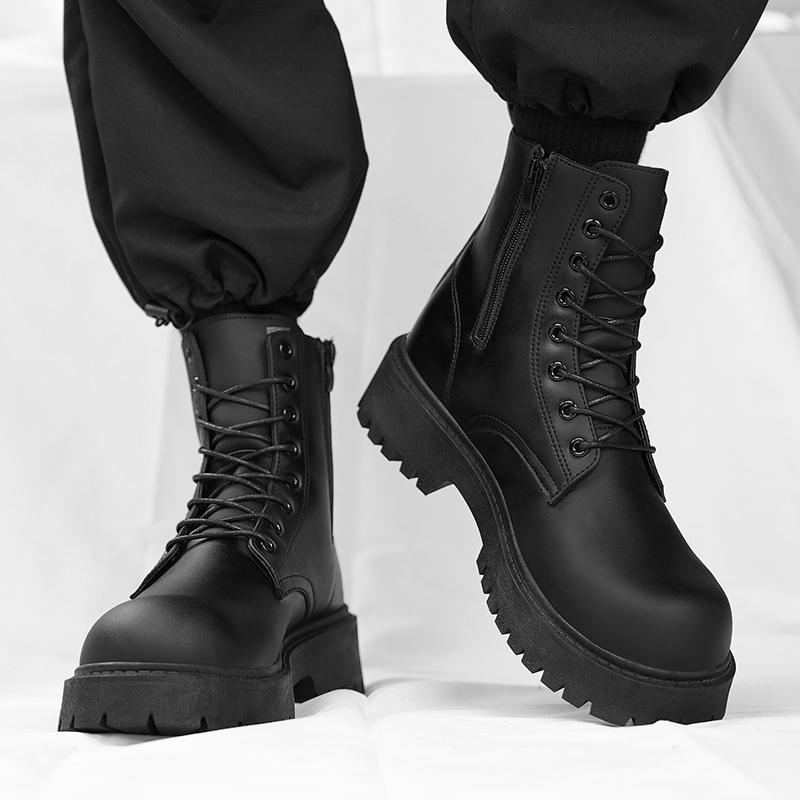 Leather Boots Men