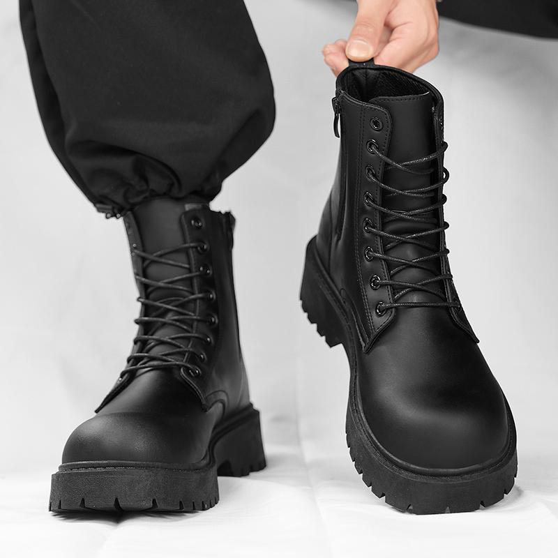 Leather Boots Men