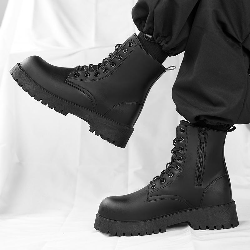 Leather Boots Men