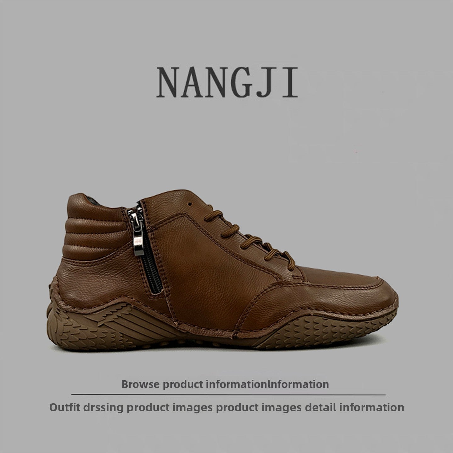 Leather Boots Men