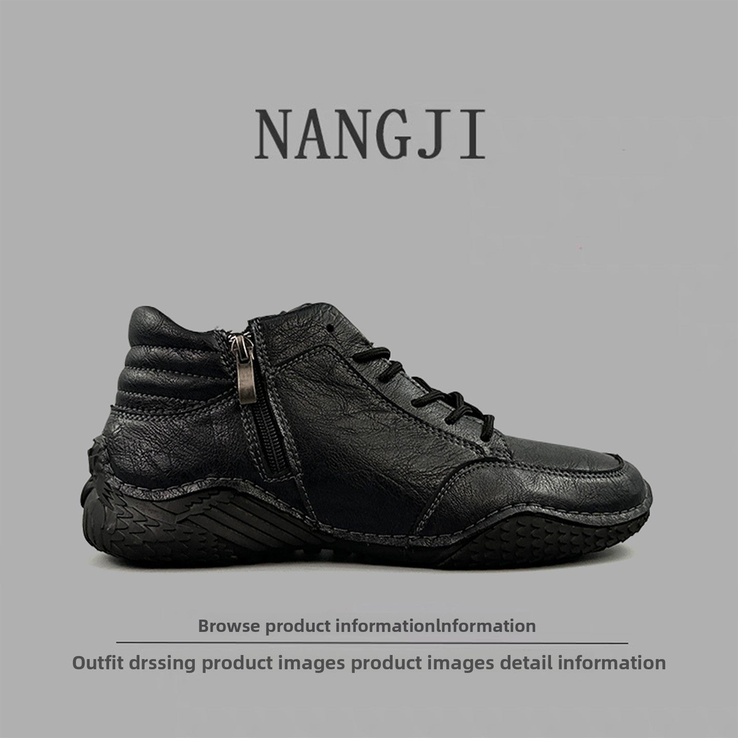 Leather Boots Men
