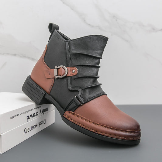 leather boots