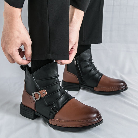 leather boots