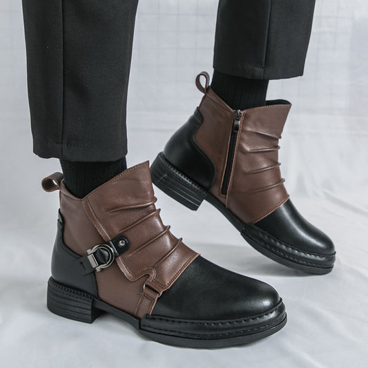 leather boots