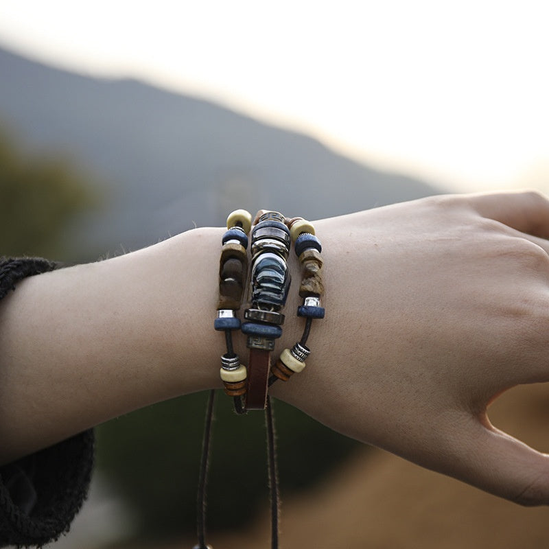 leather bracelet