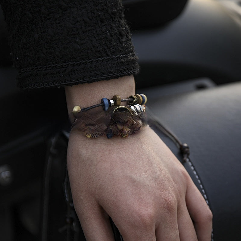 leather bracelet