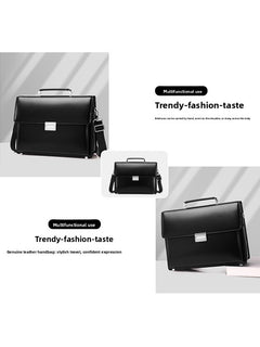 Black Top Grain Leather
