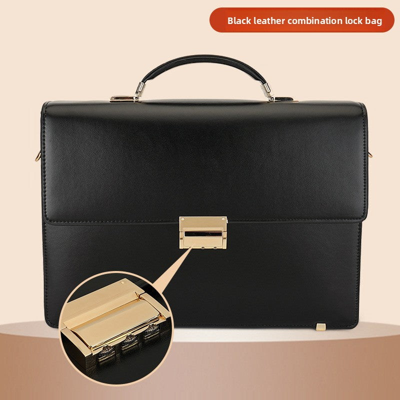 leather briefcase