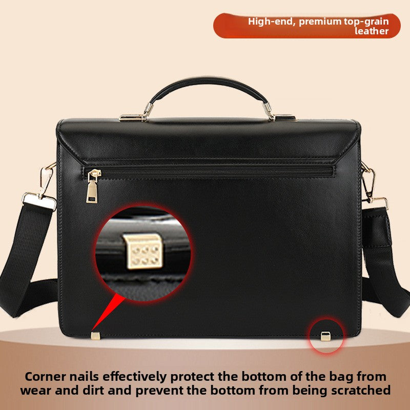 leather briefcase