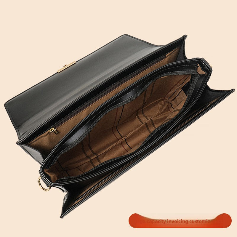leather briefcase