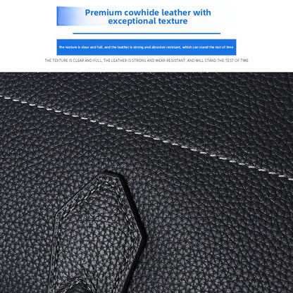 leather briefcase