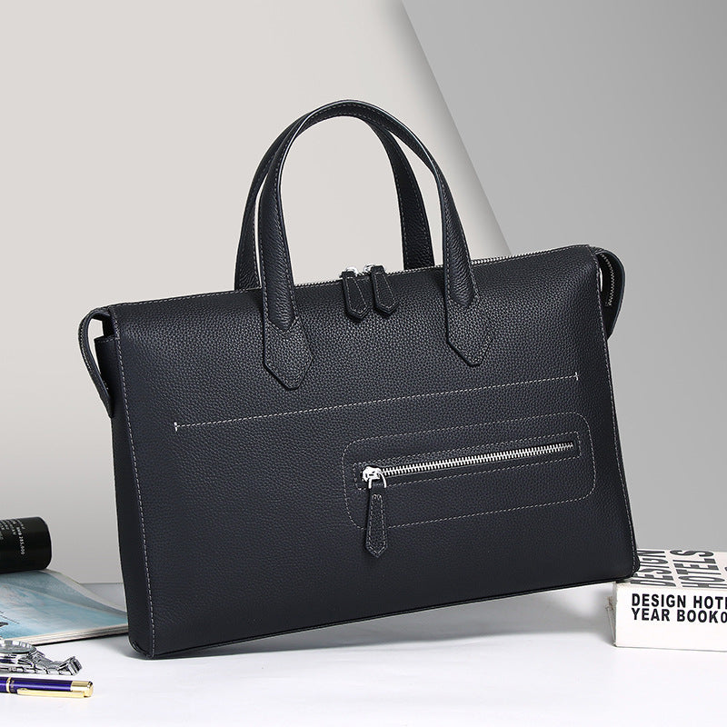 leather briefcase