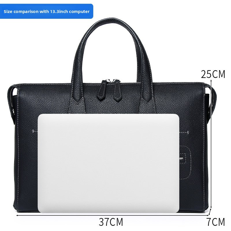 leather briefcase