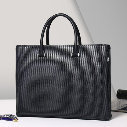 leather briefcase