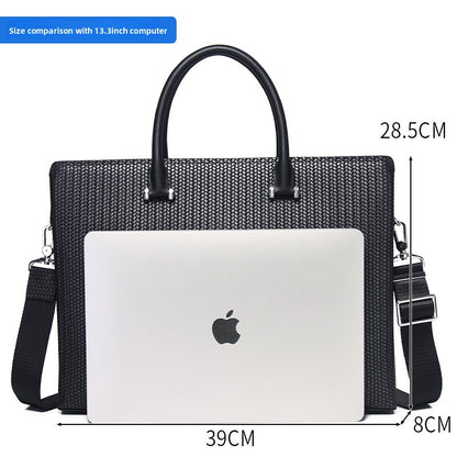 leather briefcase