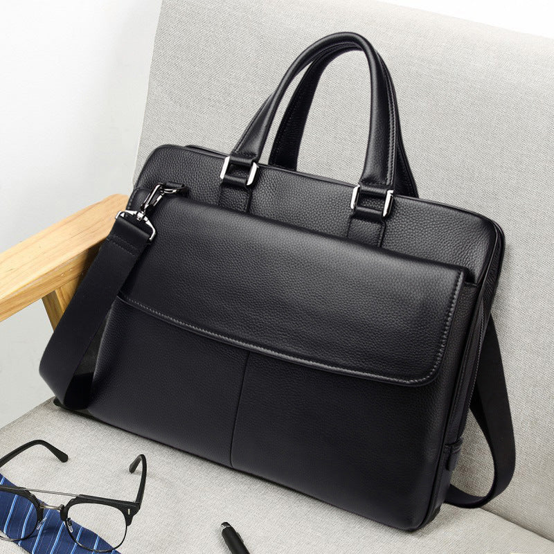 leather briefcase