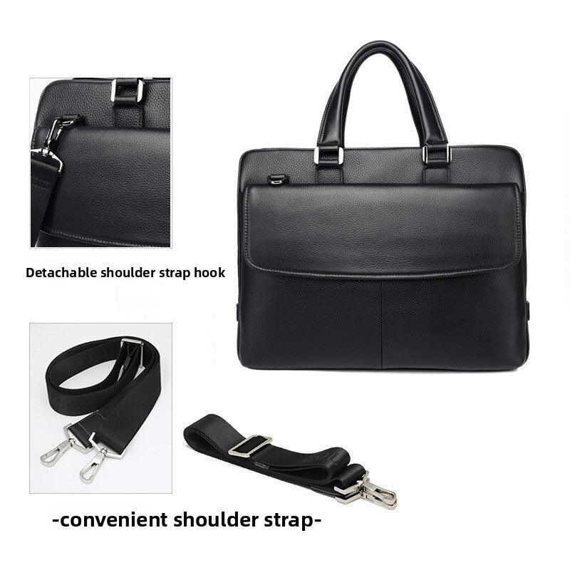 leather briefcase