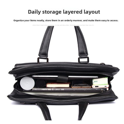 leather briefcase