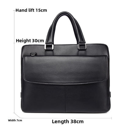 leather briefcase