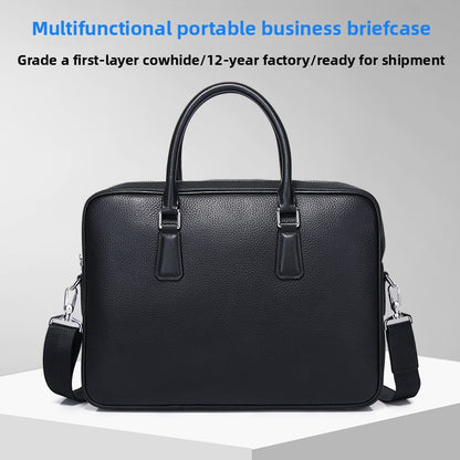 leather briefcase