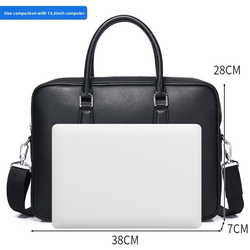 leather briefcase