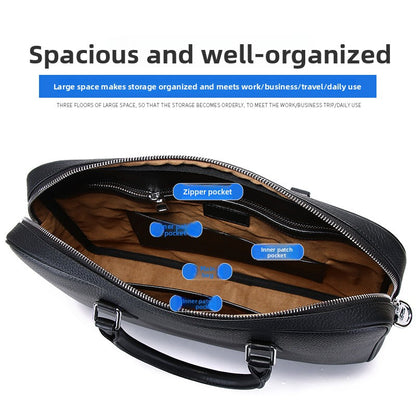leather briefcase
