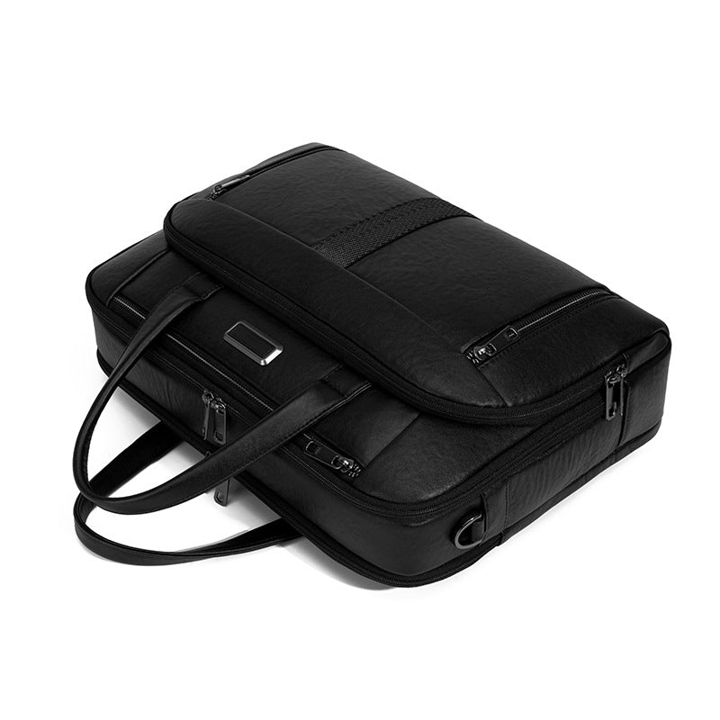 Leather briefcase