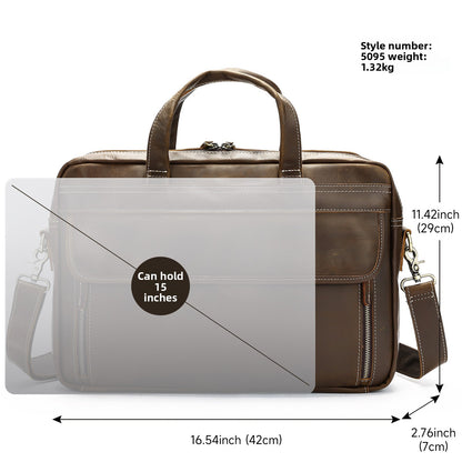 leather briefcase