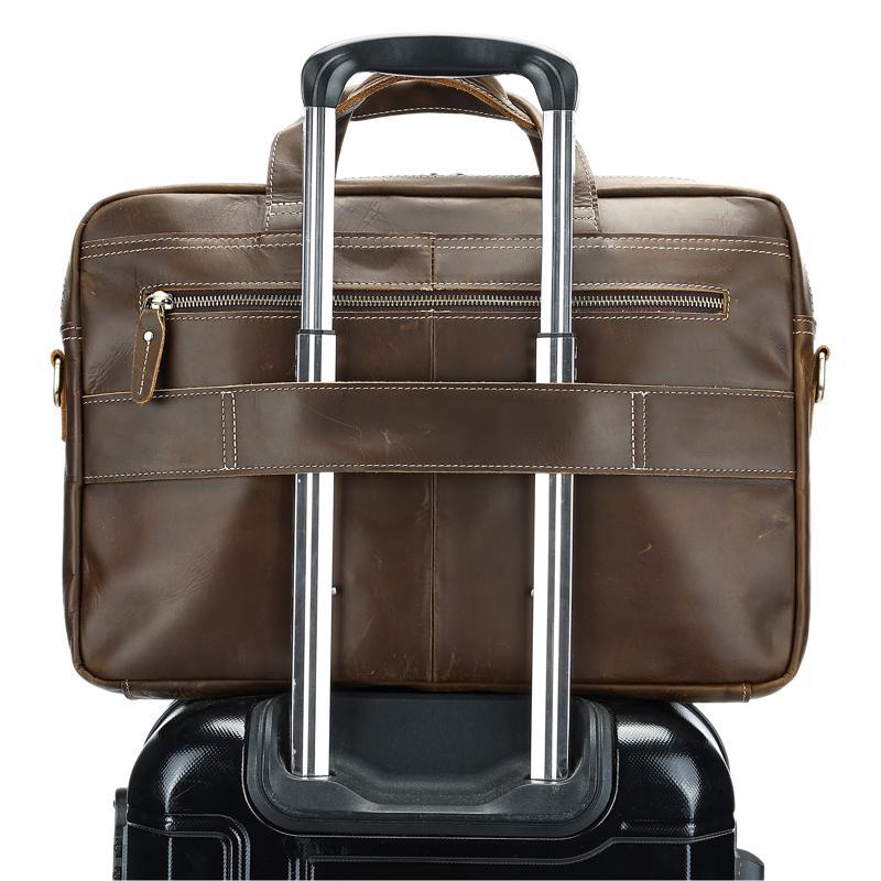 leather briefcase