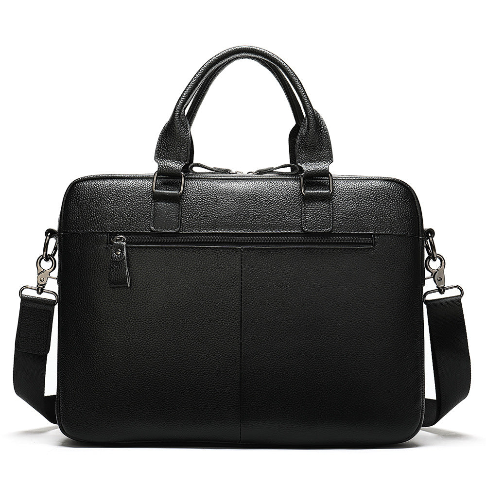 Leather briefcase