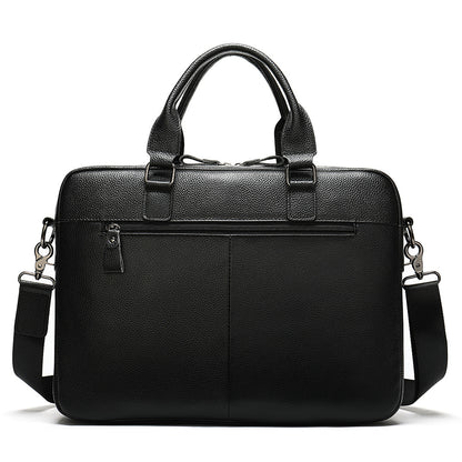 Leather briefcase