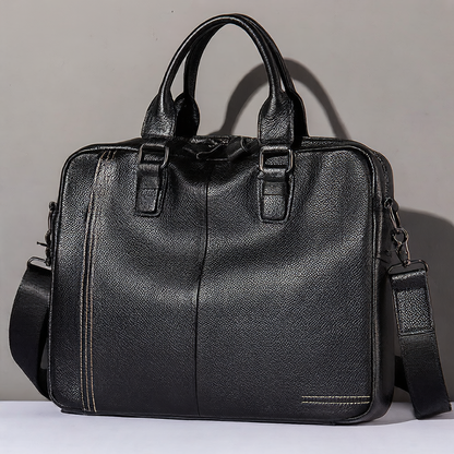 Leather briefcase