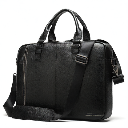 Leather briefcase