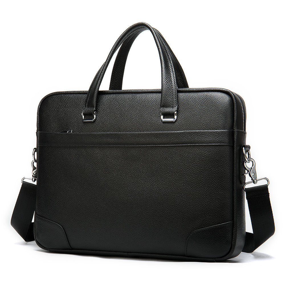 Leather briefcase