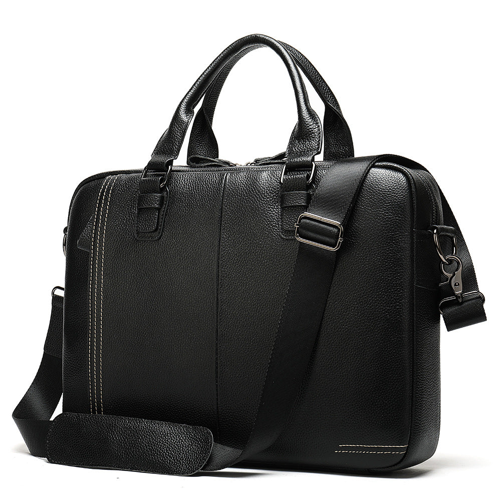 Leather briefcase