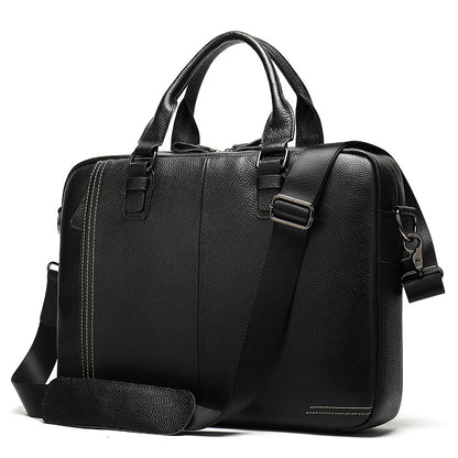 Leather briefcase