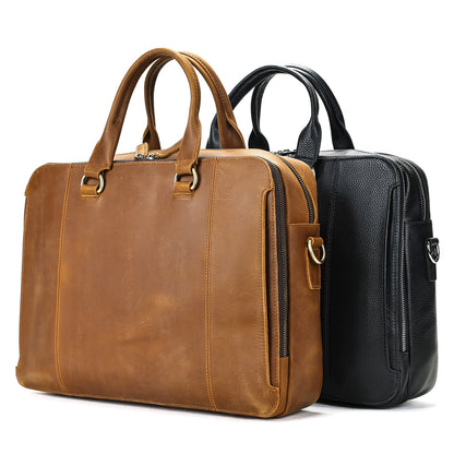 leather briefcase