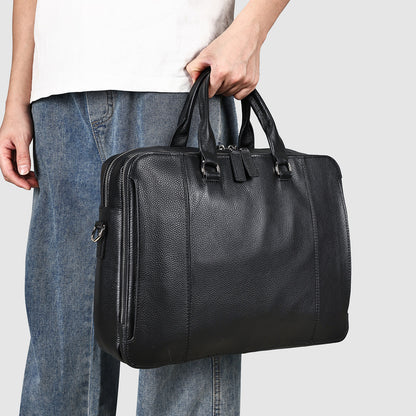 leather briefcase