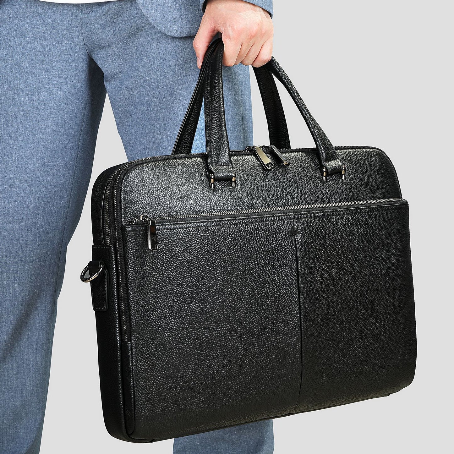 leather briefcase