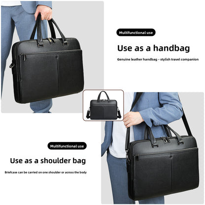 leather briefcase