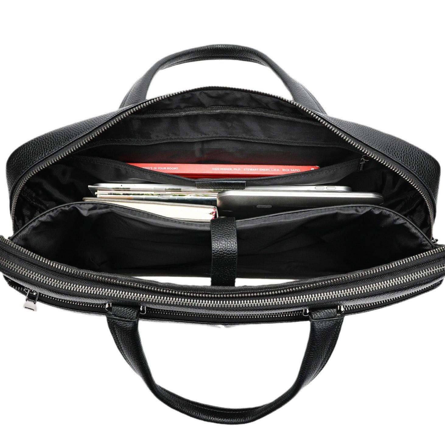 leather briefcase