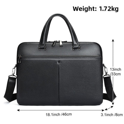 leather briefcase