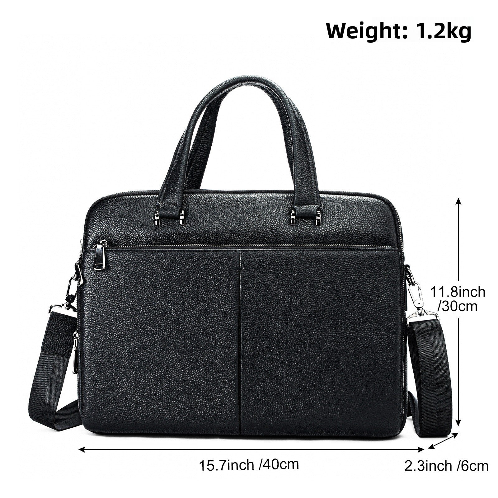 leather briefcase